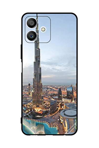 Covernex غطاء حماية لهاتف Honor Play6T Pro منظر جميل لوسط مدينة دبي