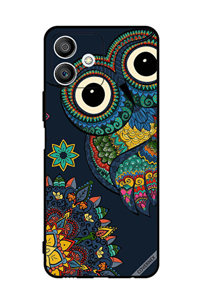 Covernex غطاء حماية لهاتف Honor Play6T Pro بتصميم بومة زهرية