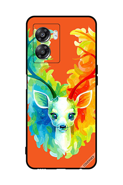 Covernex غطاء حماية لهاتف Oppo A57 - غزال ملون