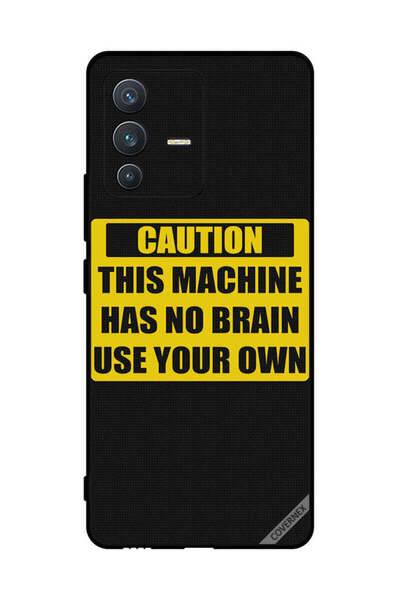 Covernex غطاء حماية لهاتف vivo V23 5G تحذير: هذا الجهاز لا يحتوي على دماغ