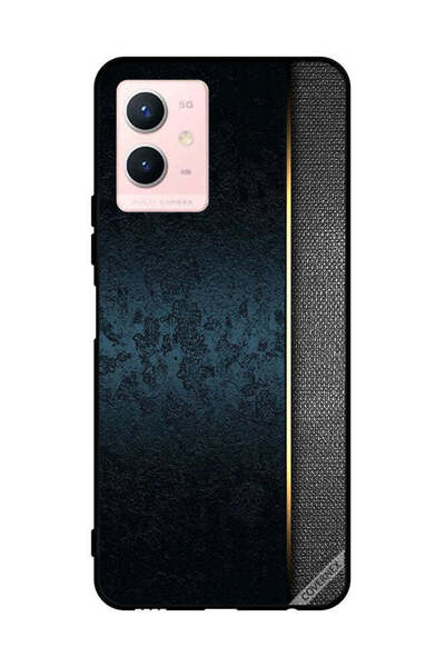 Covernex غطاء حماية لهاتف vivo Y33s 5G بنمط جلدي أخضر داكن