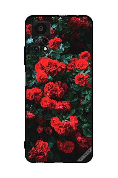 Covernex Protective Case Cover For Xiaomi Redmi Note 11 Pro 5G Garden Of Red Roses