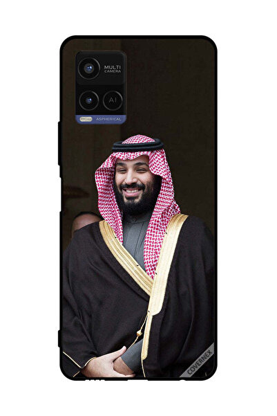 Covernex غطاء حماية لهاتف فيفو Y21 محمد بن سلمان مبتسمًا
