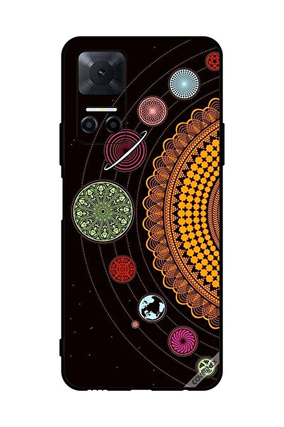 Covernex غطاء حماية لهاتف Honor Play6T بتصميم أشكال ماندالا الفضائية