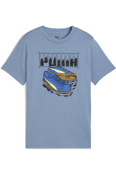 Puma Γραφικό μπλουζάκι αθλητικών παπουτσιών για νέους