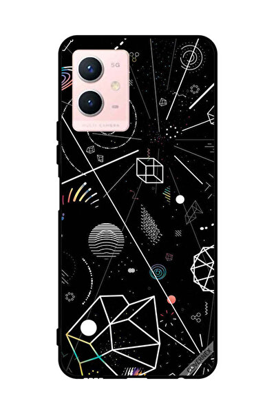 Covernex غطاء حماية لهاتف فيفو Y33s 5G بأشكال هندسية