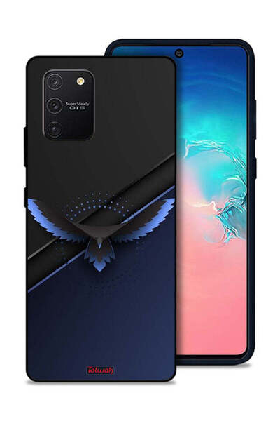 Tolwak غطاء حماية لهاتف Samsung Galaxy S10 Lite بتصميم نسر فني تجريدي رقمي