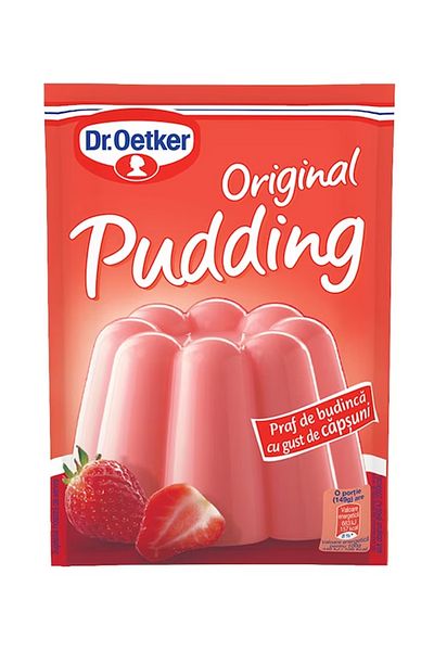 OEM Dr.Oetker Strawberry Flavored Pudding Powder 5 x 40 g