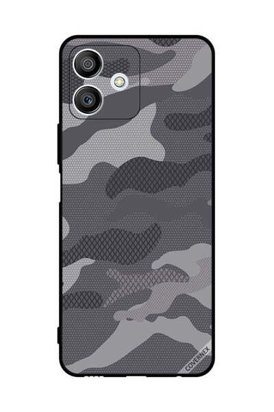 Covernex غطاء حماية لهاتف Honor Play6T Pro بنمط مموه رمادي