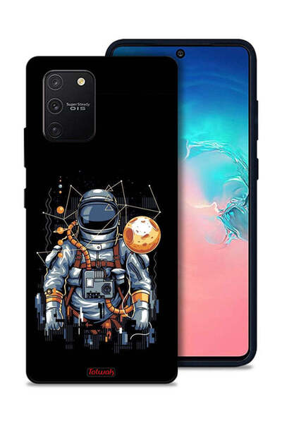Tolwak غطاء حماية لهاتف Samsung Galaxy S10 Lite بتصميم رائد فضاء تجريدي
