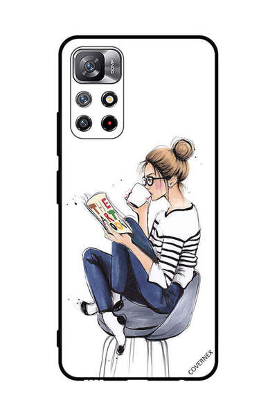 Covernex غطاء حماية لهاتف شاومي ريدمي نوت 11S 5G جاهز للكتاب الفني