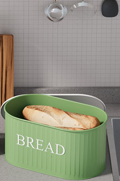 hemlife Luxury Modern Large Size Metal Bread Bowl with Metal Lid, Bread Box Basket 32 cm