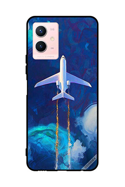 Covernex غطاء حماية لهاتف فيفو Y33s 5G - طائرة تحلق