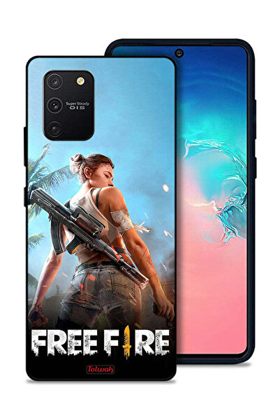 Tolwak غطاء حماية لهاتف سامسونج جالكسي S10 لايت بتصميم فري فاير