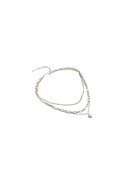 OEM Beatrix Chain, Metal Alloy, Pearl Pattern, Gold