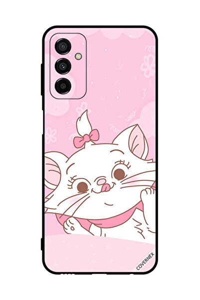 Covernex Protective Case Cover For Samsung Galaxy M23 Cat Pink Hairclip