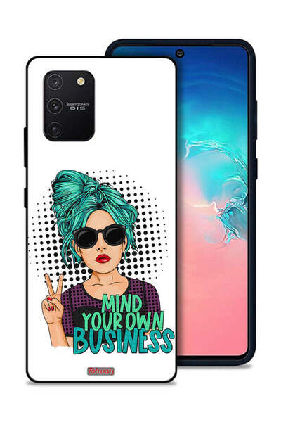 Tolwak غطاء حماية لهاتف Samsung Galaxy S10 Lite - اهتم بشؤونك الخاصة