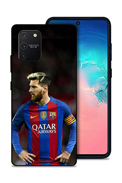 Tolwak غطاء حماية لهاتف سامسونج جالاكسي S10 لايت ميسي برشلونة