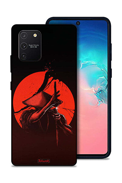 Tolwak غطاء حماية لهاتف سامسونج جالاكسي S10 لايت بتصميم محارب السيف