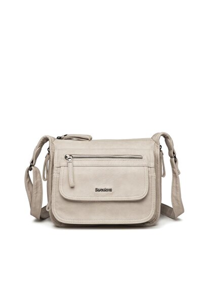 BARCELONA 21K حقيبة نسائية من الجلد المغسول مع حزام ماسنجر 21-K برشلونة 1934