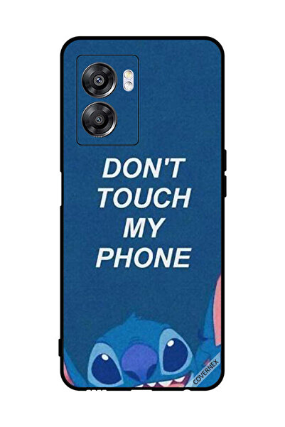 Covernex Protective Case Cover For Oppo A57 Don't Touch My Phone Blue