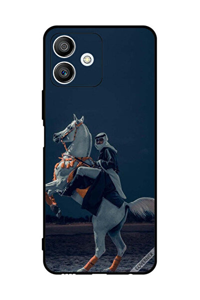 Covernex غطاء حماية لهاتف Honor Play6T Pro - شاب على حصان