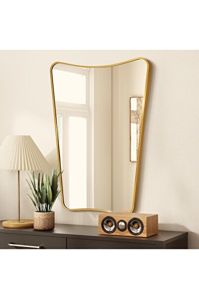 MKS Design 60x80 Asimetrik Ayna / Düzensiz Ayna / Asimetrik Ayna / Ayna Dekoru / Düzensiz Ayna / Lüks Ayna