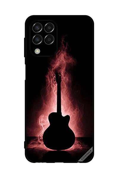 Covernex غطاء حماية لهاتف سامسونج جالاكسي M33 انعكاس جيتار في الظلام