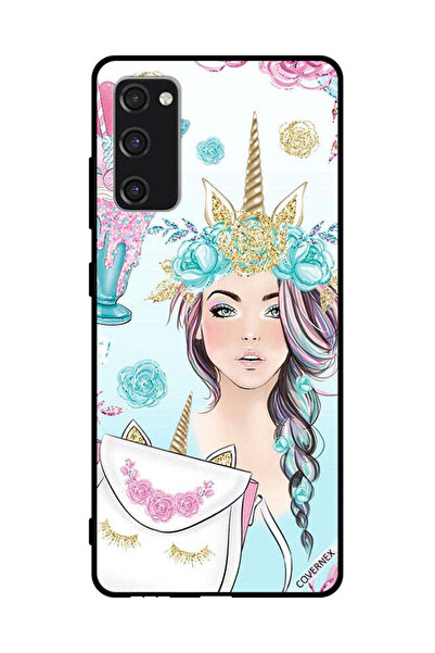 Covernex غطاء حماية لهاتف سامسونج جالاكسي S20 FE 5G رموش على الحقيبة وفتاة وح...