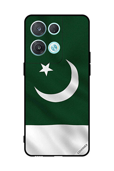 Covernex غطاء حماية لهاتف Oppo Reno8 Pro بعلم باكستان عمودي