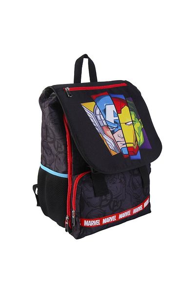 Marvel The Avengers Black School Backpack, 28.5x15x41 cm