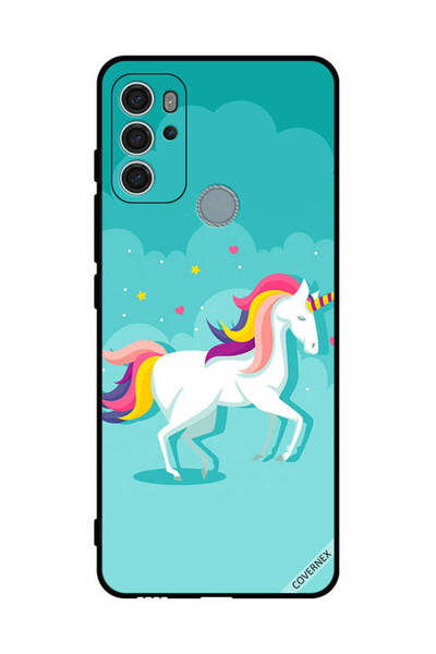 Covernex Protective Case Cover For Motorola Moto G60S Unicorn Walking