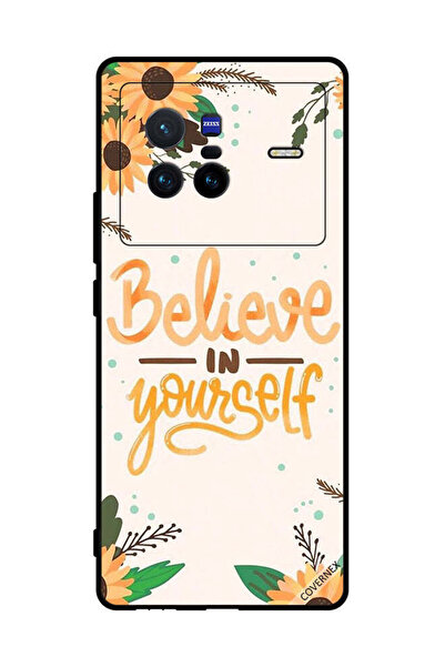 Covernex غطاء حماية لهاتف فيفو X80 - زهرة الشمس - ثق بنفسك