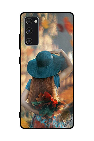 Covernex غطاء حماية لهاتف سامسونج جالاكسي S20 FE 2022، فتاة قبعة تخفي الحب وا...