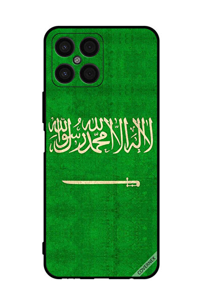 Covernex غطاء حماية لهاتف Honor X8 - علم المملكة العربية السعودية - عتيق