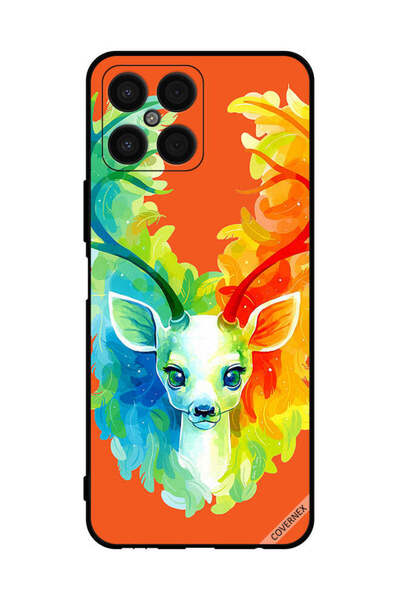 Covernex غطاء حماية لهاتف Honor X8 - غزال ملون