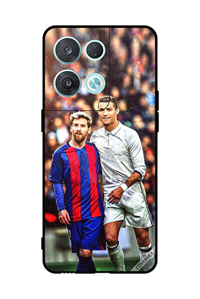 Covernex غطاء حماية لهاتف Oppo Reno8 Pro ميسي ورونالدو