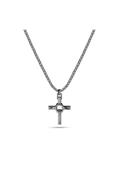 Police Men's Necklace Police PEAGN2211312, Stainless Steel, Grey