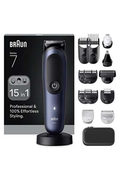 Braun Hepsi Bir Arada Series 7, 15'i 1 arada Tıraş Kiti, ProBlade, AutoSense, AIO7580
