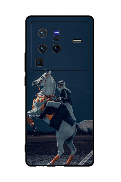 Covernex غطاء حماية لهاتف فيفو X80 برو - شاب على حصان