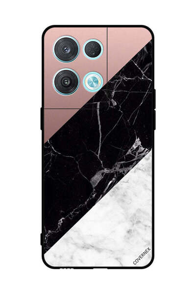 Covernex غطاء حماية لهاتف Oppo Reno8 Pro بسطح رخامي بنمط عادي