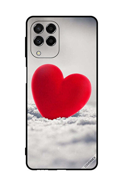 Covernex غطاء حماية لهاتف سامسونج جالاكسي M53 بتصميم قلب جميل