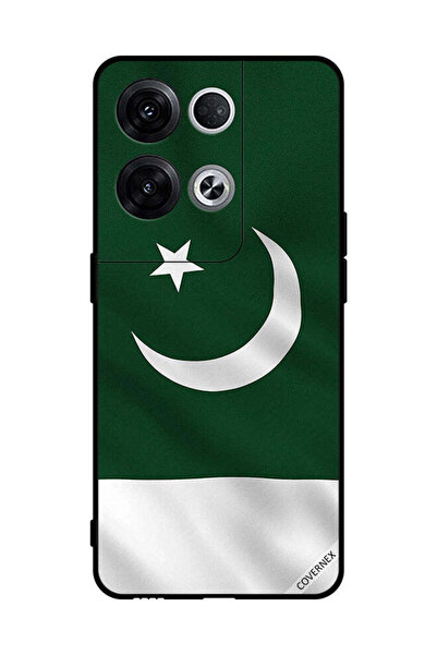 Covernex غطاء حماية لهاتف Oppo Reno8 Pro+ بعلم باكستان عمودي