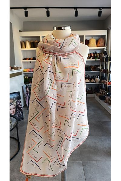 La Boutique Eşarp La Bouti̇que 100% Bamboo Summer Series Shal