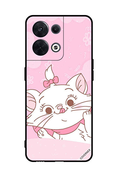 Covernex Protective Case Cover For Oppo Reno8 Cat's Hairclip