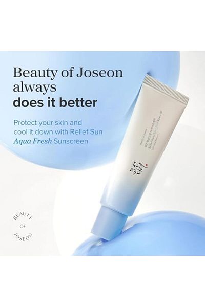 LEADING LINES Beaut.y of J.oseon Relief Sun Aqua-fresh : Rice + B5 50ml