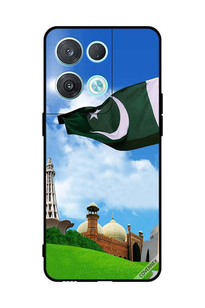 Covernex غطاء حماية لهاتف Oppo Reno8 Pro - علم باكستان