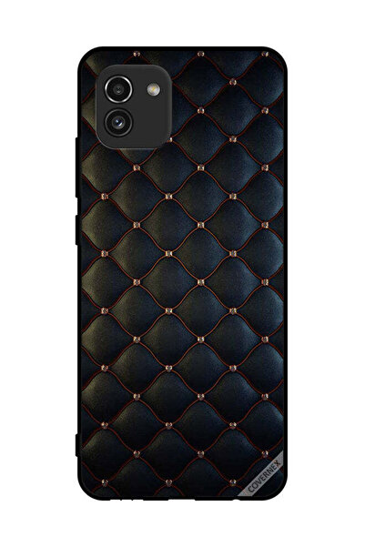 Covernex غطاء حماية لجهاز Samsung Galaxy A03 Steppers بنمط قماشي