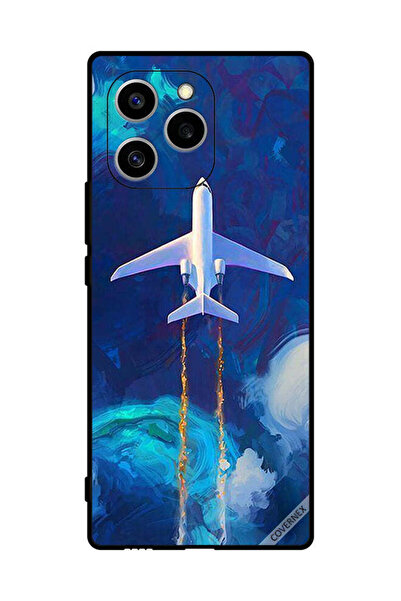 Covernex غطاء حماية لهاتف Honor 60 SE بتصميم طائرة تحلق