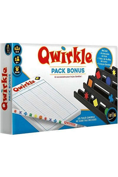 Iello Board Game, Iello, Qwirkle Bonus Pack, French Language